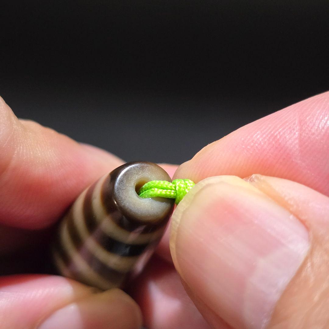 17 老礦　双魚二眼　天珠　天然石　風水　御守り　占い　ブレスレット　ネックレス