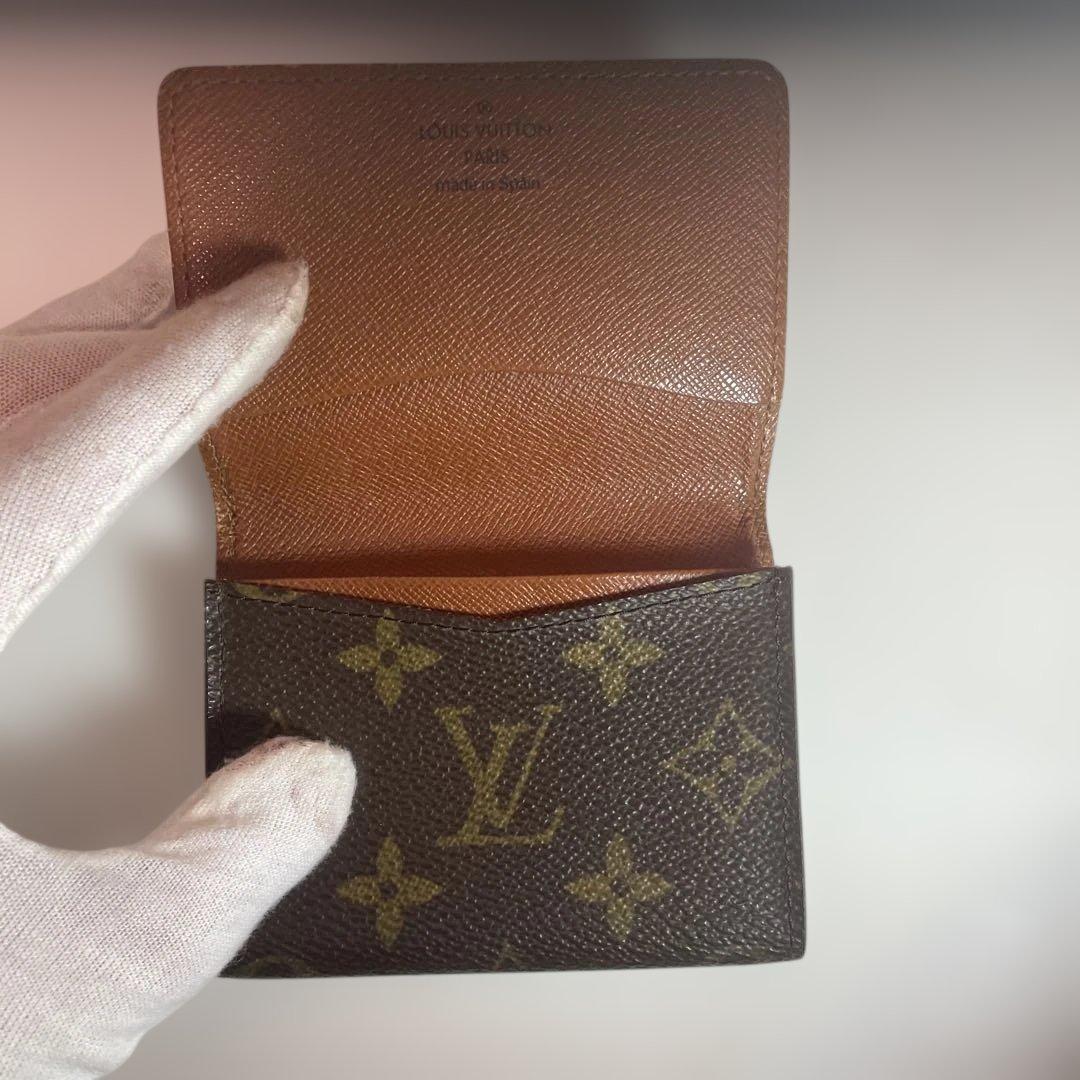 LOUIS VUITTON名刺入れモノグラム アンヴェロップカルトドゥヴィジット