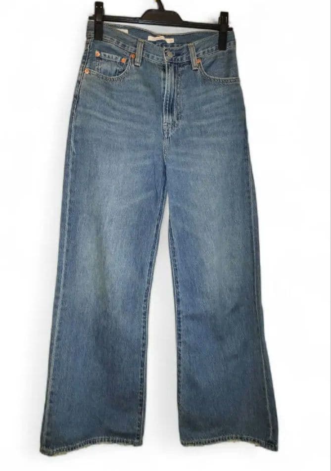 【ミルク様】Ungrid Ｌevi's別注RIBCAGE ＷIDE LEGデニム