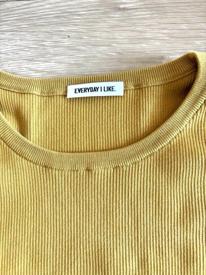 【美品】Deuxieme Classe RIB Vネック　カーディガンセット