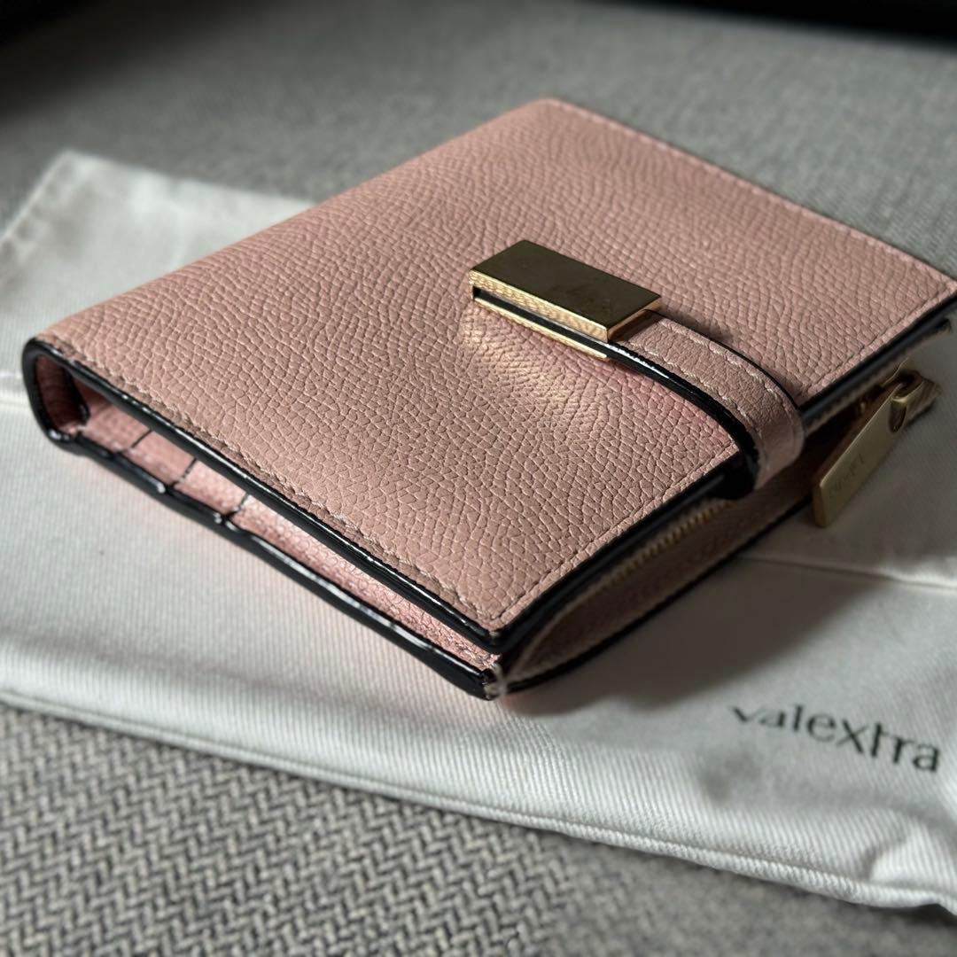 Valextra ヴァレクストラ スモール ウォレット 二つ折り財布