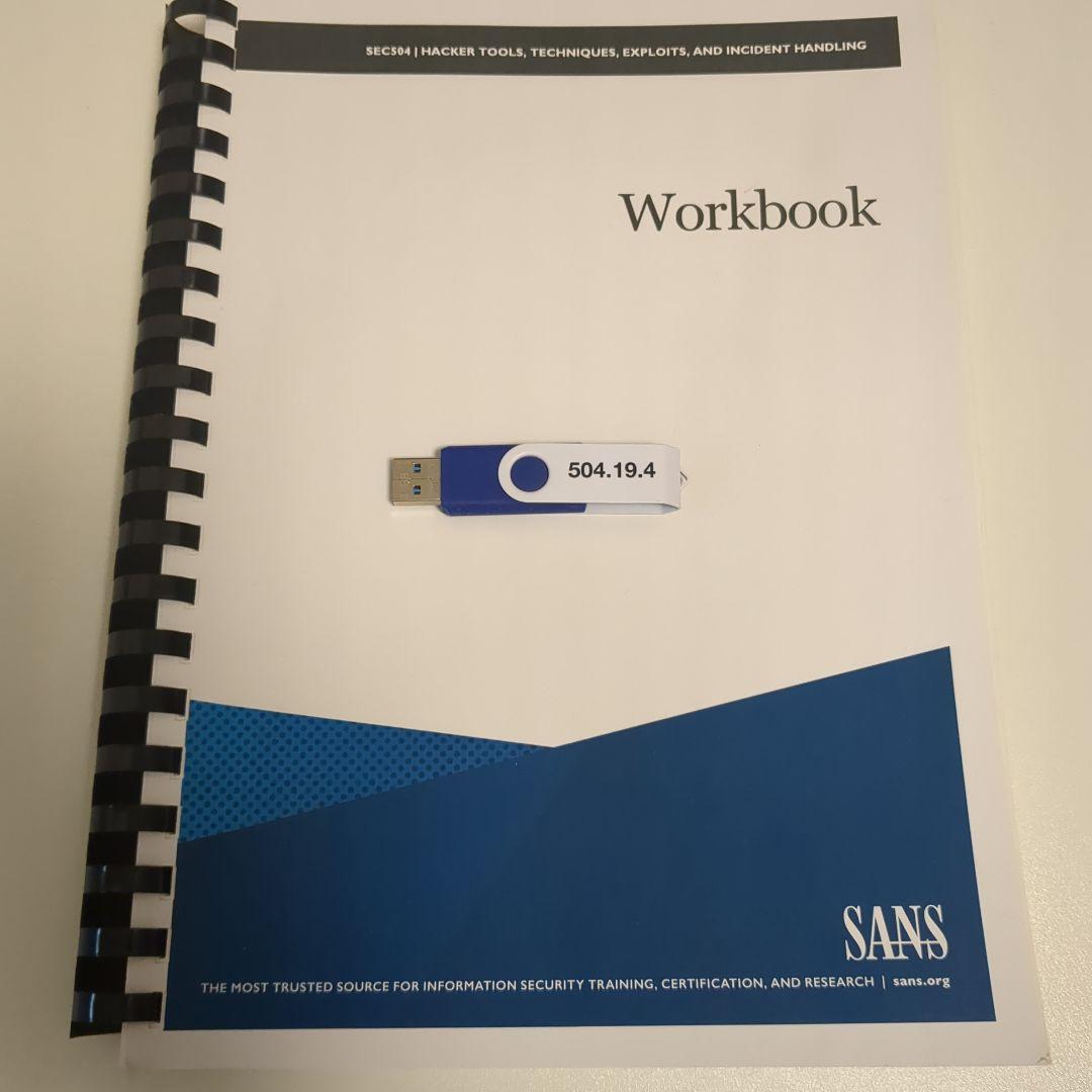 SANS GCIH 504.1-504.6 セット