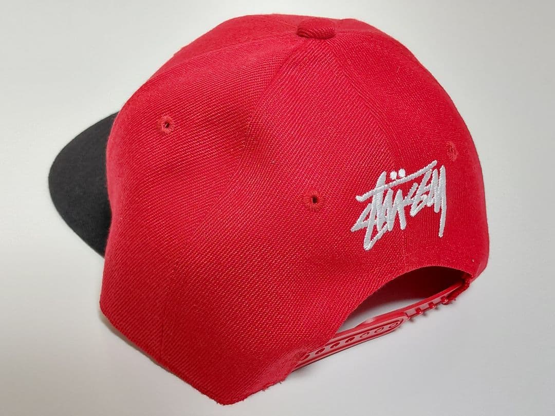 【極美品】 Stussy × Supreme　コラボキャップ