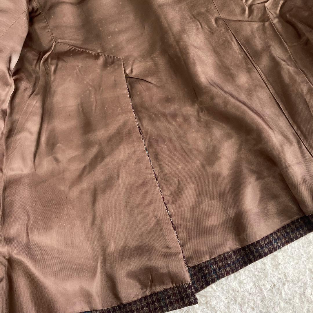 POLO byRalph Lauren チェック柄ジャケット ブラウン 上品