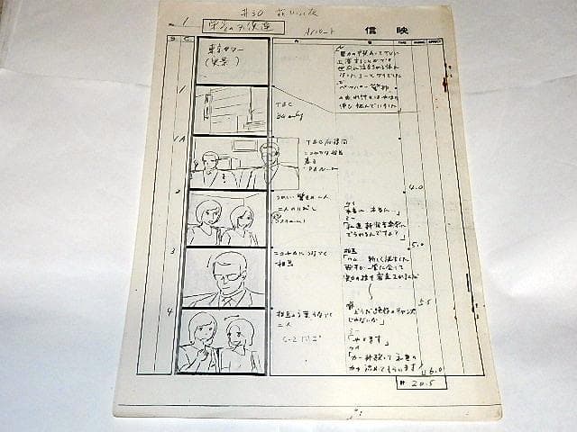 ★絵コンテ　ピンクレディー物語 栄光の天使たち　第30話　山崎久/旗野義文先生