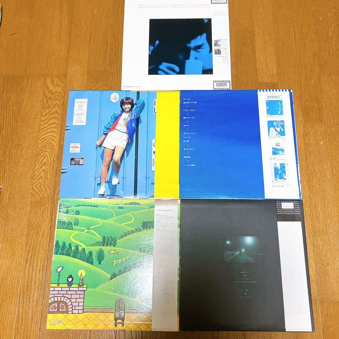 邦楽　レコード　LP 5枚セット　シティポップ