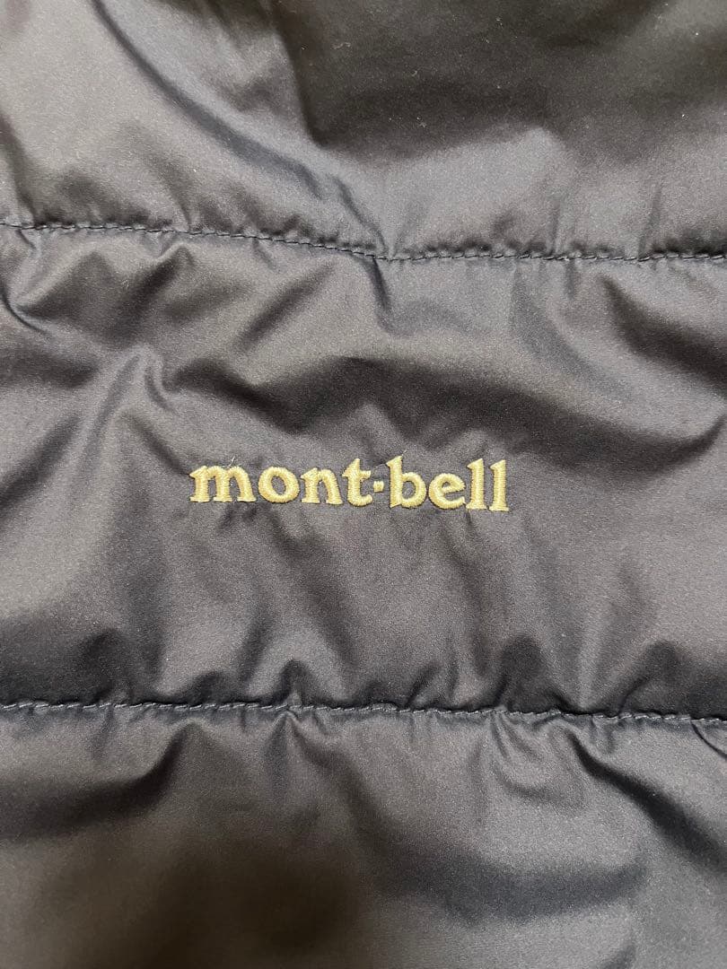 【美品】montbell ポケッタブルベビーキャリアウォーマー　ネイビー　ケープ