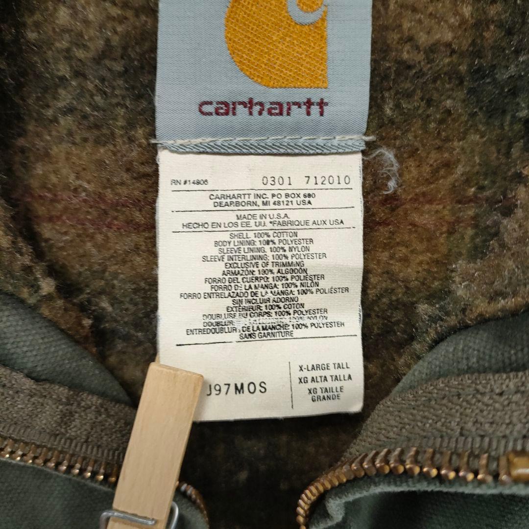 CARHARTT DETROIT JACKET J97MOS XL USA製