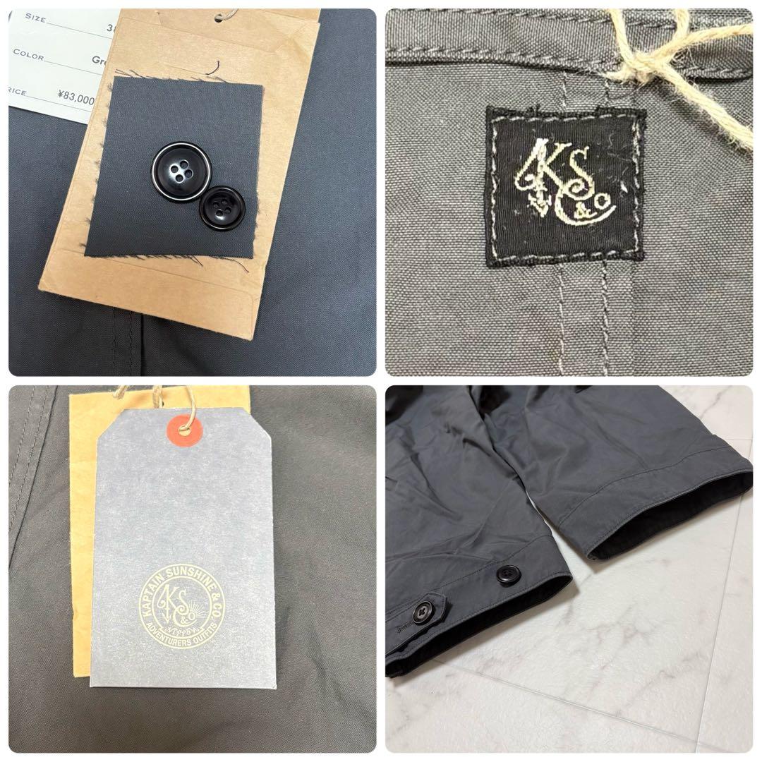 KaptainSunshine キャプテンサンシャイン モッズコート グレイ L