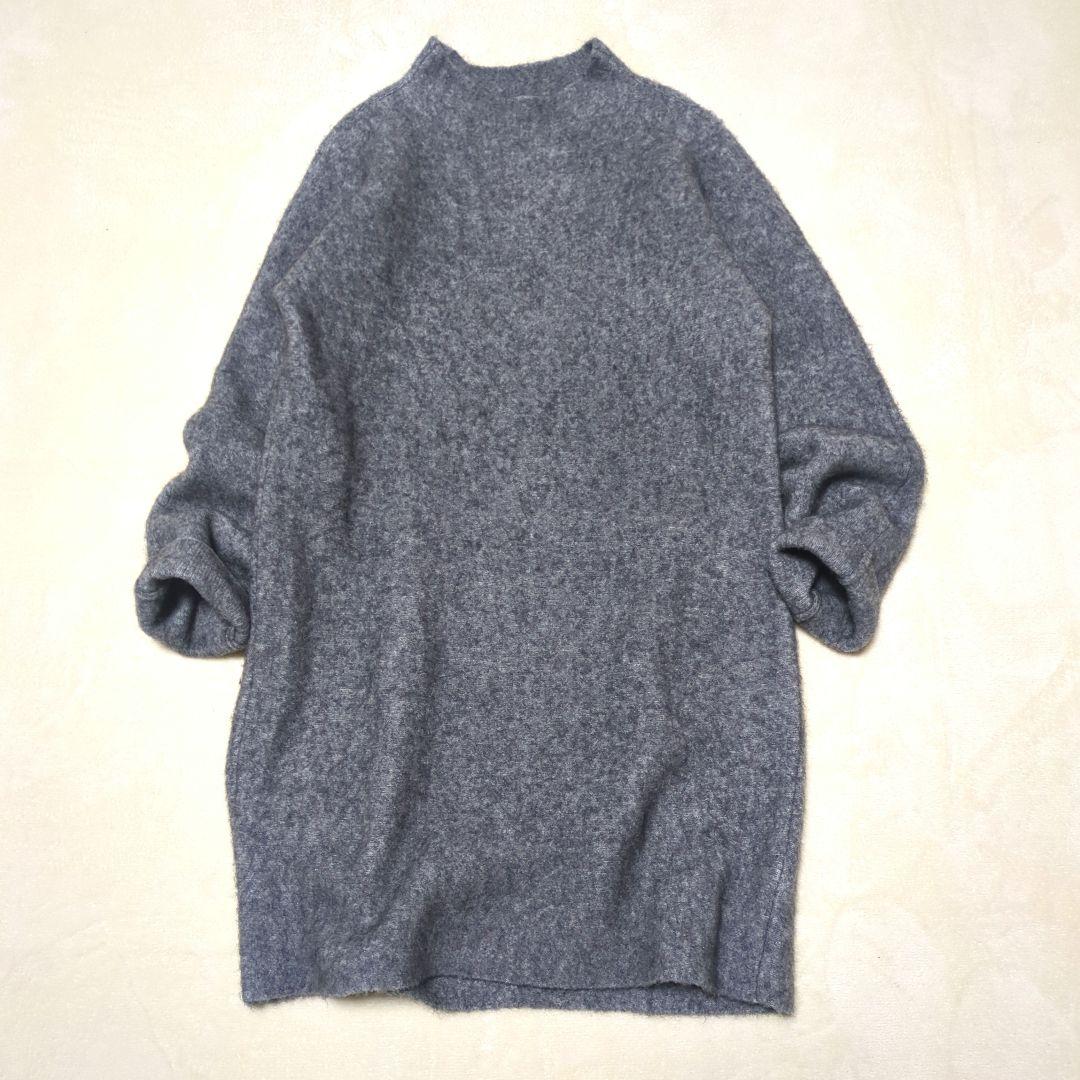 セオリー【美品】高級ヤク使用✨️ウール ニットワンピース 現行タグ 定価5万