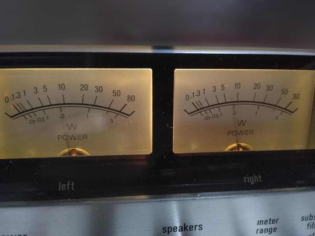 TRIO KA-6100 軽整備済 プリメインアンプ ビンテージ 昭和 メーター