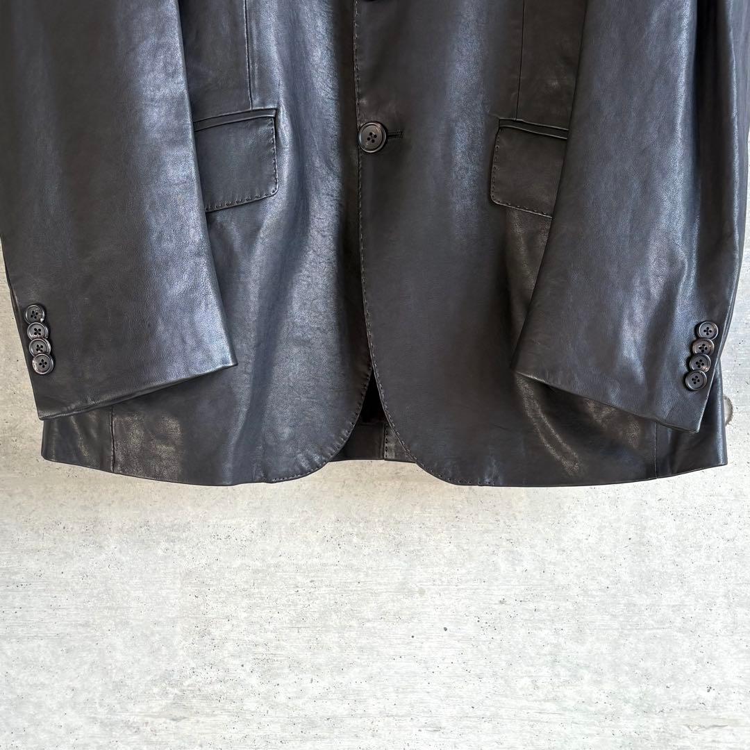 Paul Smith COLLECTION レザーテーラードジャケット L