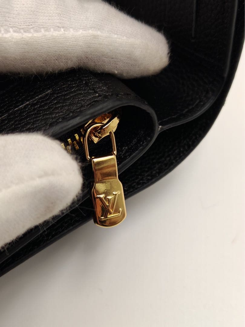 【美品・箱付き】LOUIS VUITTON 三つ折り財布 モノグラム 中古