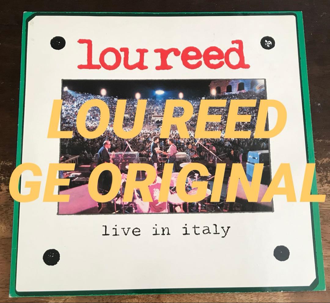 ◾️高音質️GEオリジナル盤■LOU REED / ルーリード■Live In It