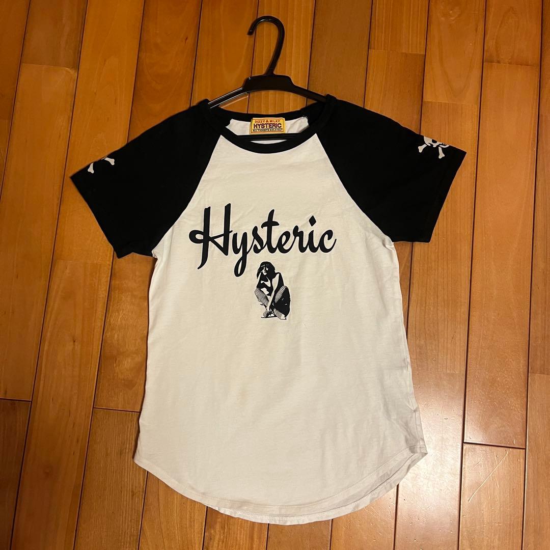 【ヒロム】 HYSTERIC GLAMOUR ラグランスリーブTシャツ