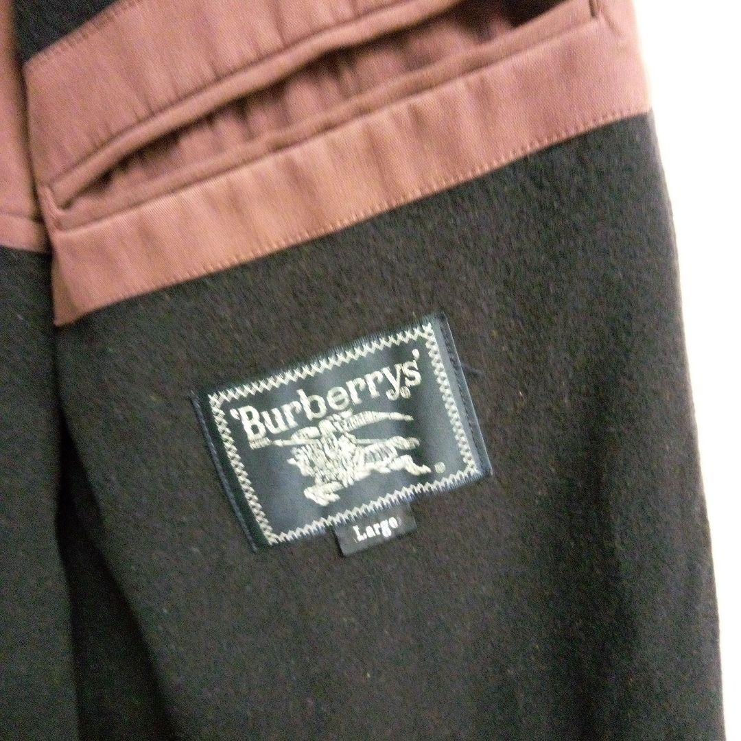 バーバリー　Burberry ブラウンパープル ジャケット　Lサイズ