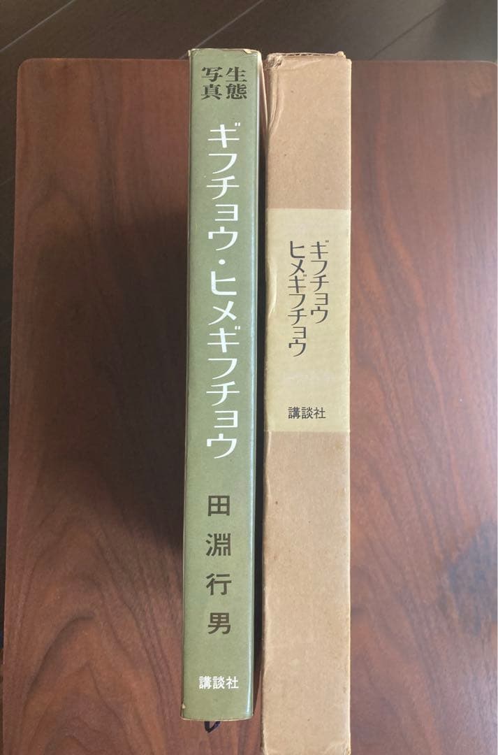 ギフチョウ・ヒメギフチョウ　田淵行男　講談社　生態写真　蝶　写真集