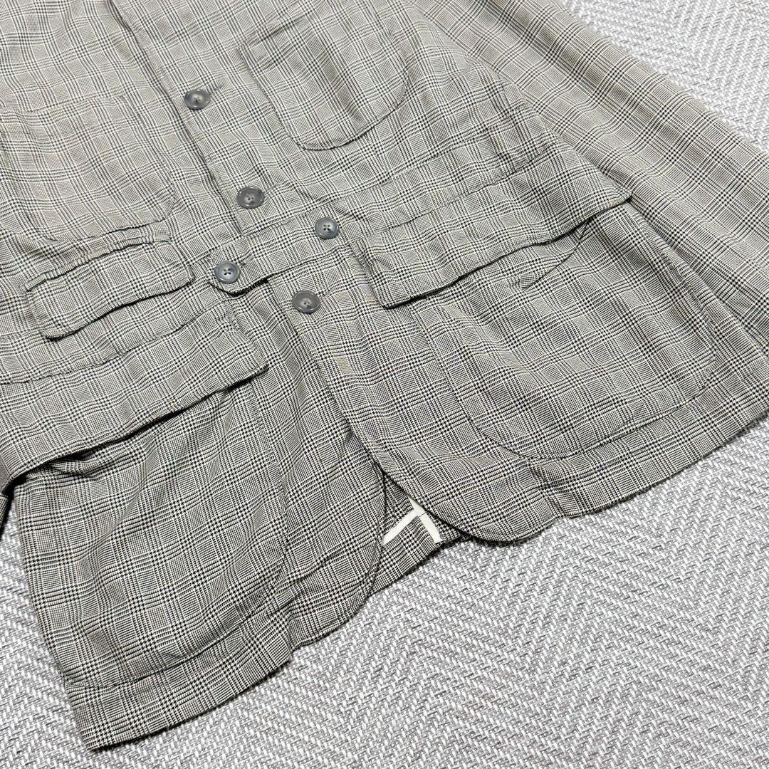 美品 エンジニアードガーメンツ グレンチェック ノーフォーク ジャケット M
