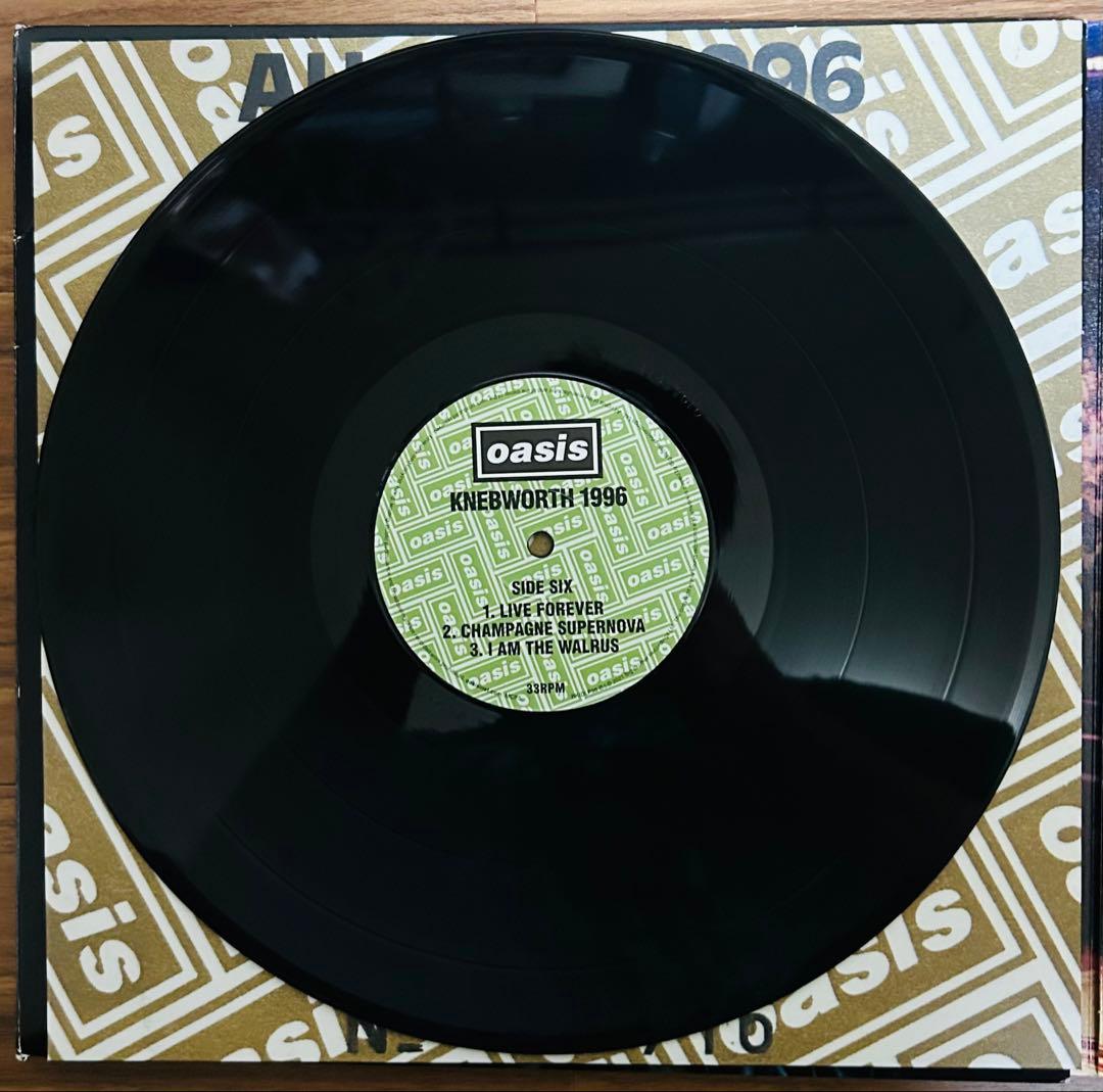 OASIS 「Knebworth 1996」3LP