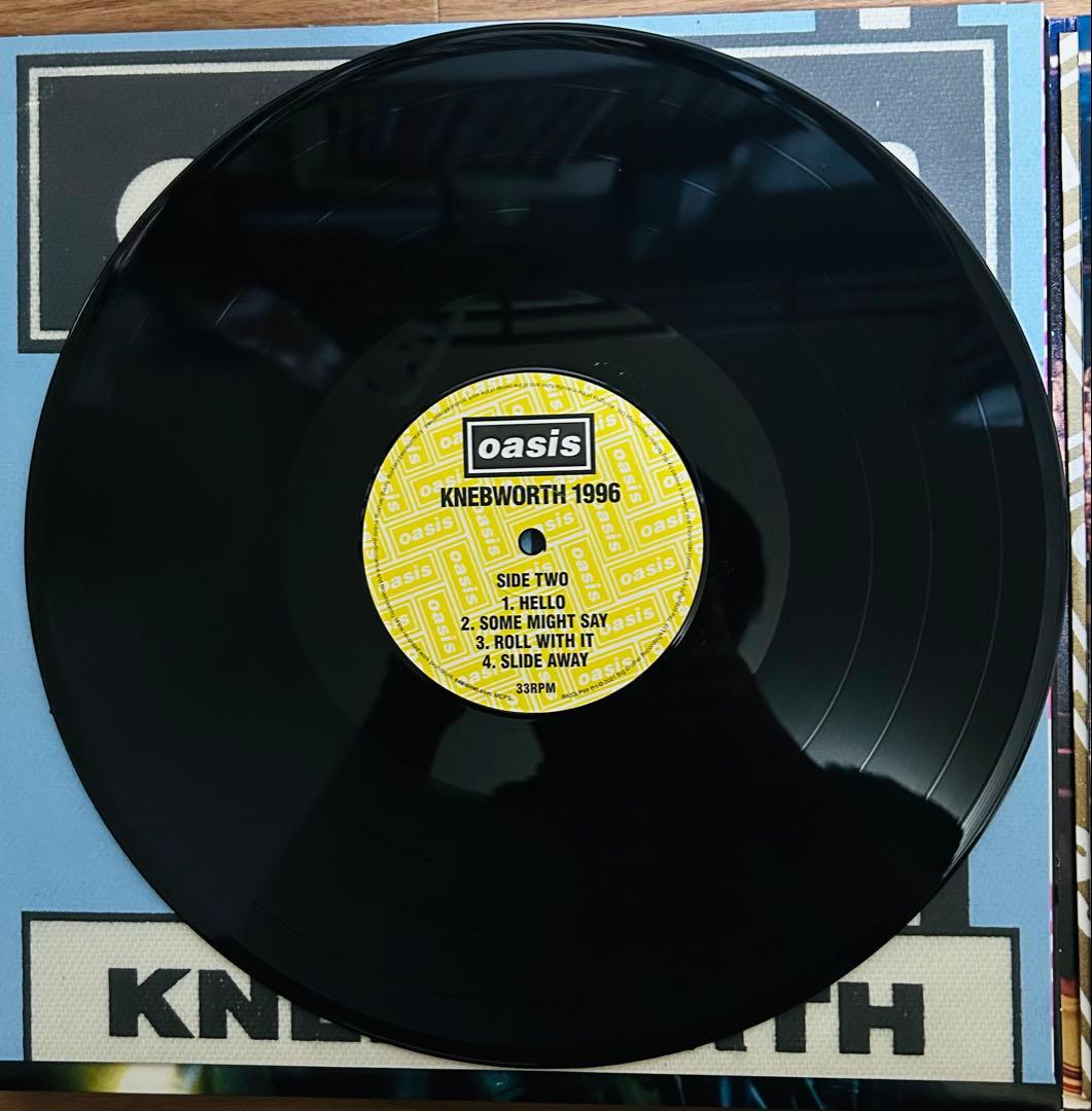OASIS 「Knebworth 1996」3LP