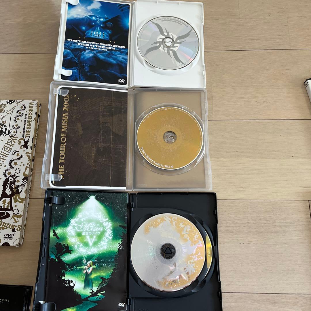 MISIAライブDVD9セットまとめて