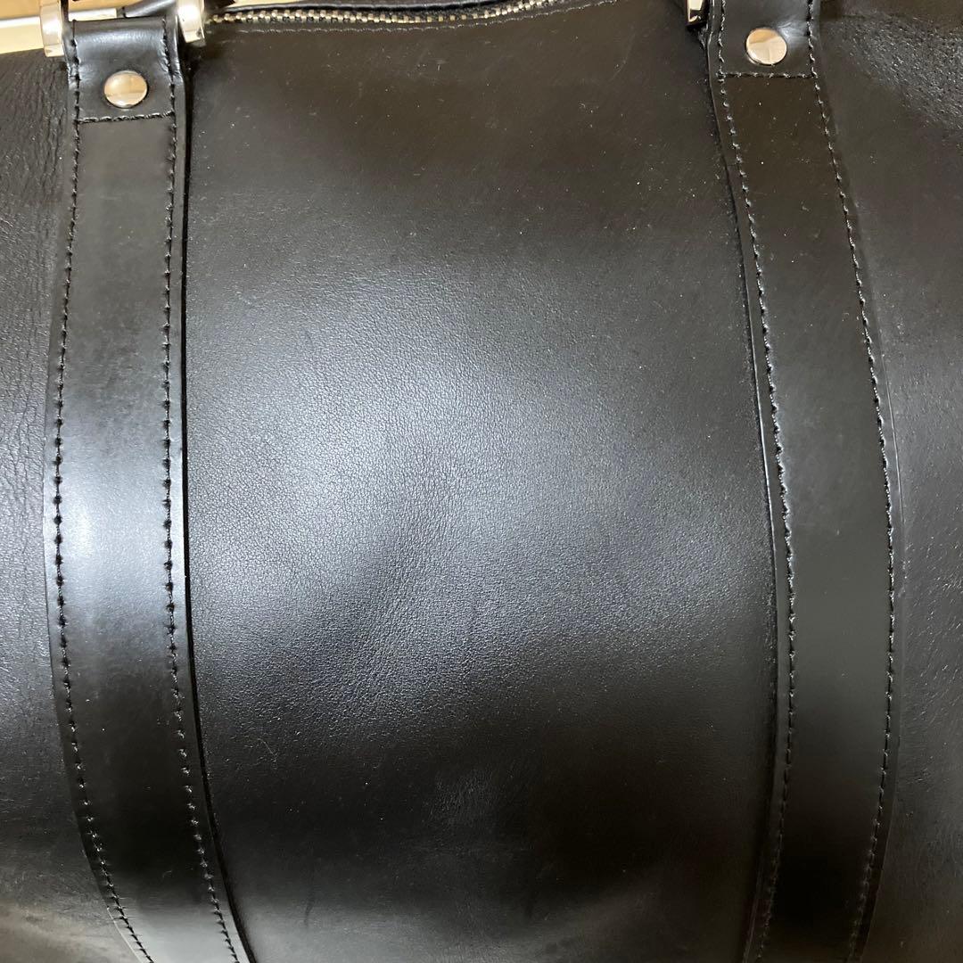 人気　完売品　MBハイエンド トラベルバッグ レザー　ブラック　黒　ショルダー