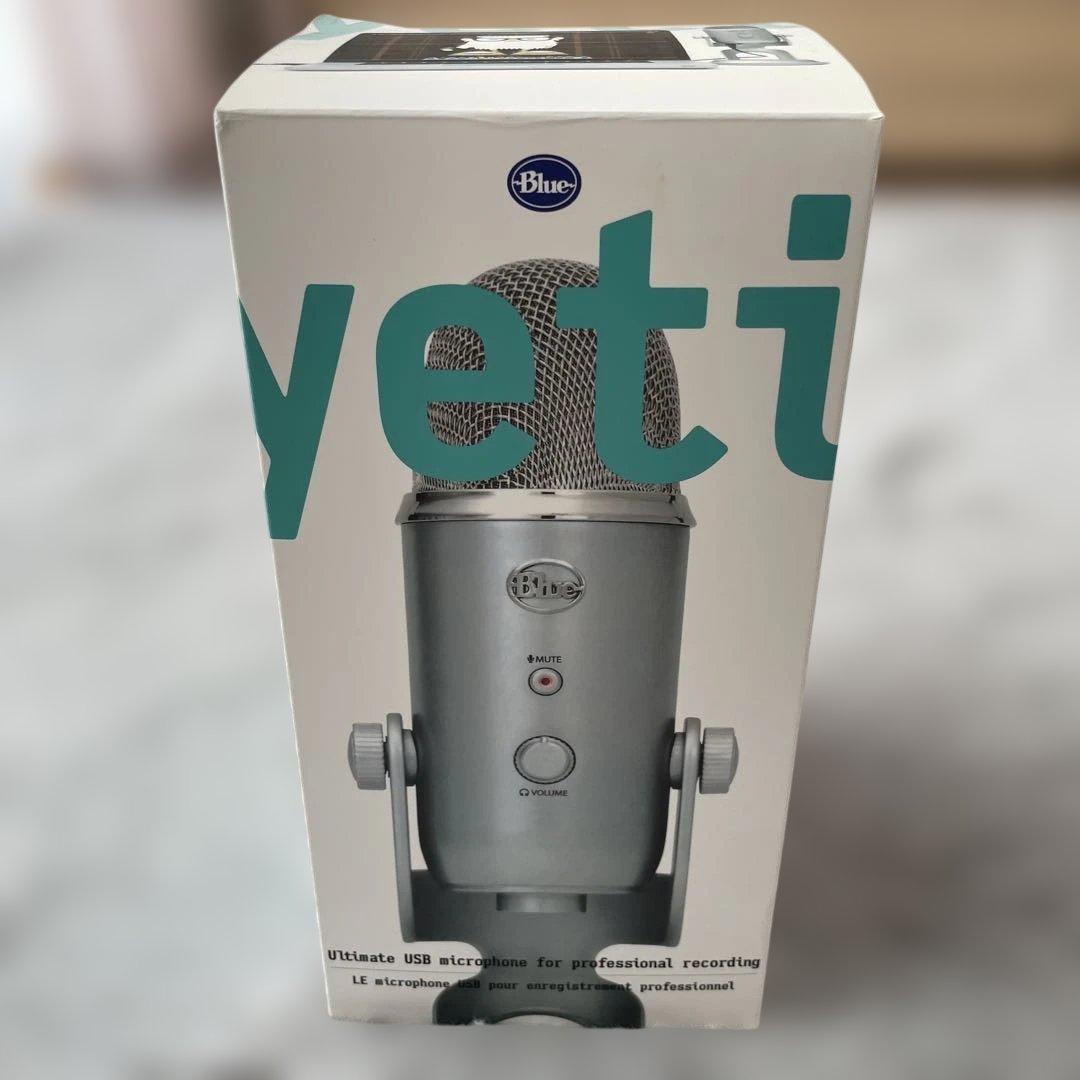 Blue Yeti シルバー コンデンサーマイク