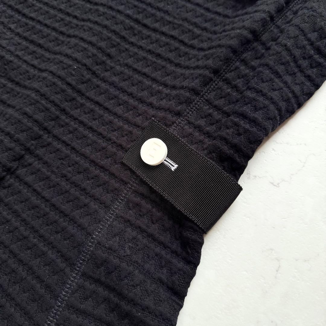 新品 ESCADA SPORT ノースリーブワンピース ドレス 36 ブラック