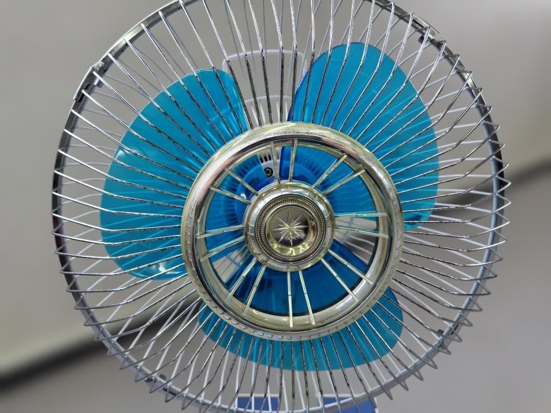 【昭和レトロ】 富士電機　卓上扇風機 TX308B インテリア向け 動作品
