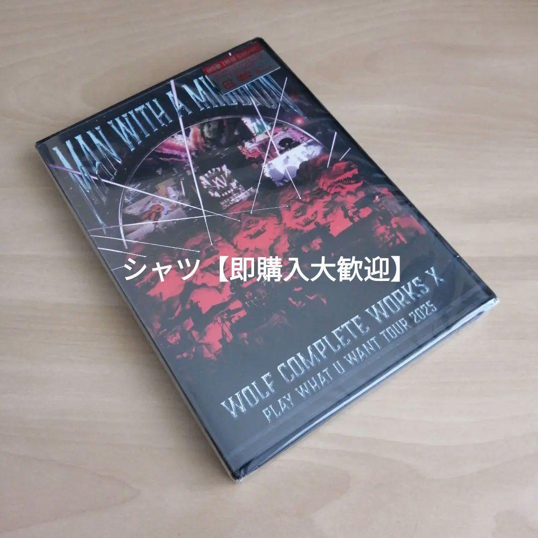 Wolf X 2025 通常盤A DVD MAN WITH A MISSION