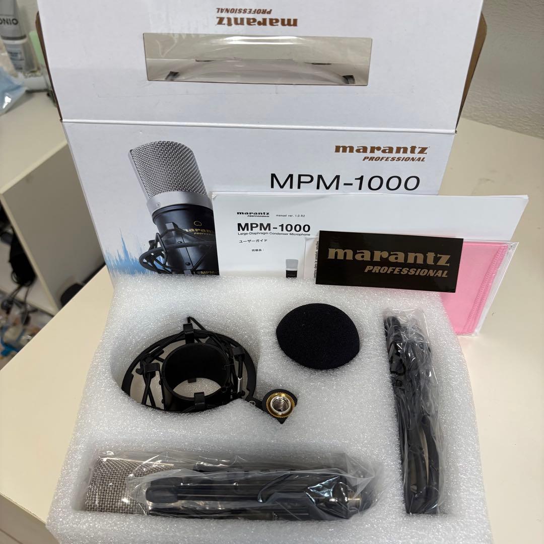 配信セット marantz MPM-1000 & M-TRACK SOLOマイク