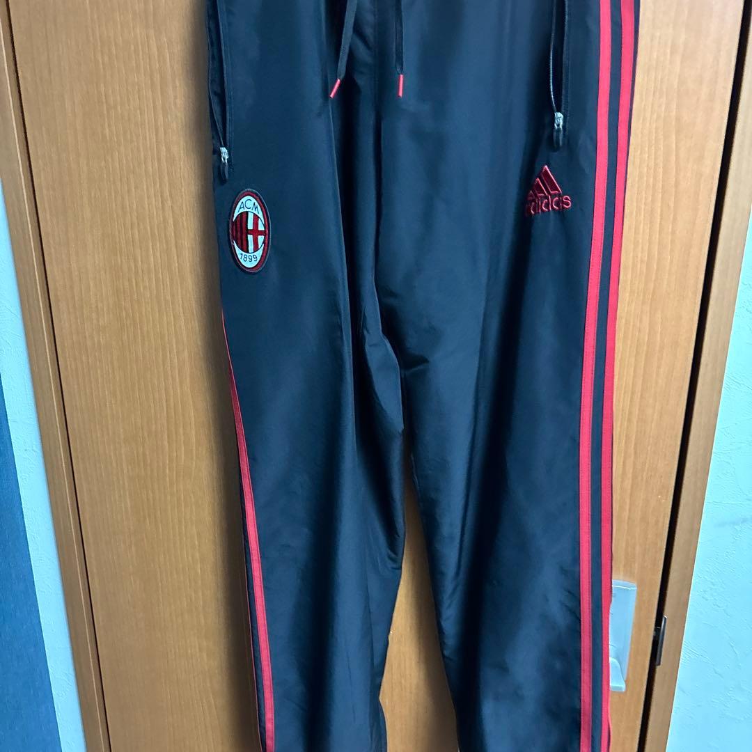ACミラン adidas ナイロンジャケット上下セット