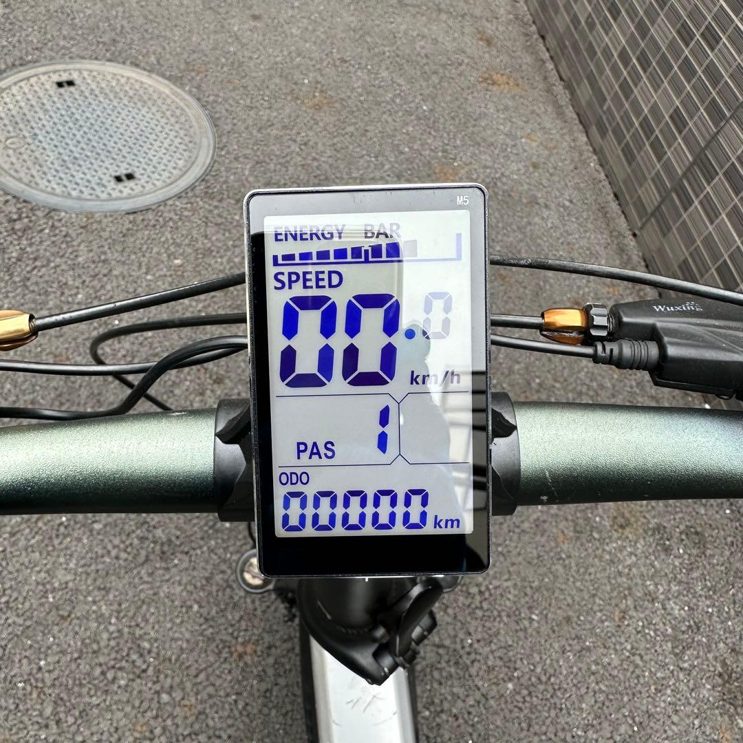 XPLORER EM 電動アシスト自転車 シルバー　トルクセンサー不良ジャンク
