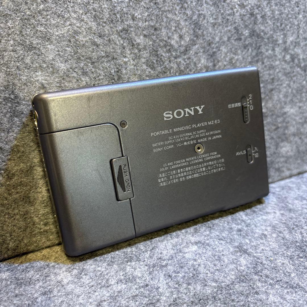【動作品】SONY MD WALKMAN MZ-E3 ポータブルMDプレーヤー