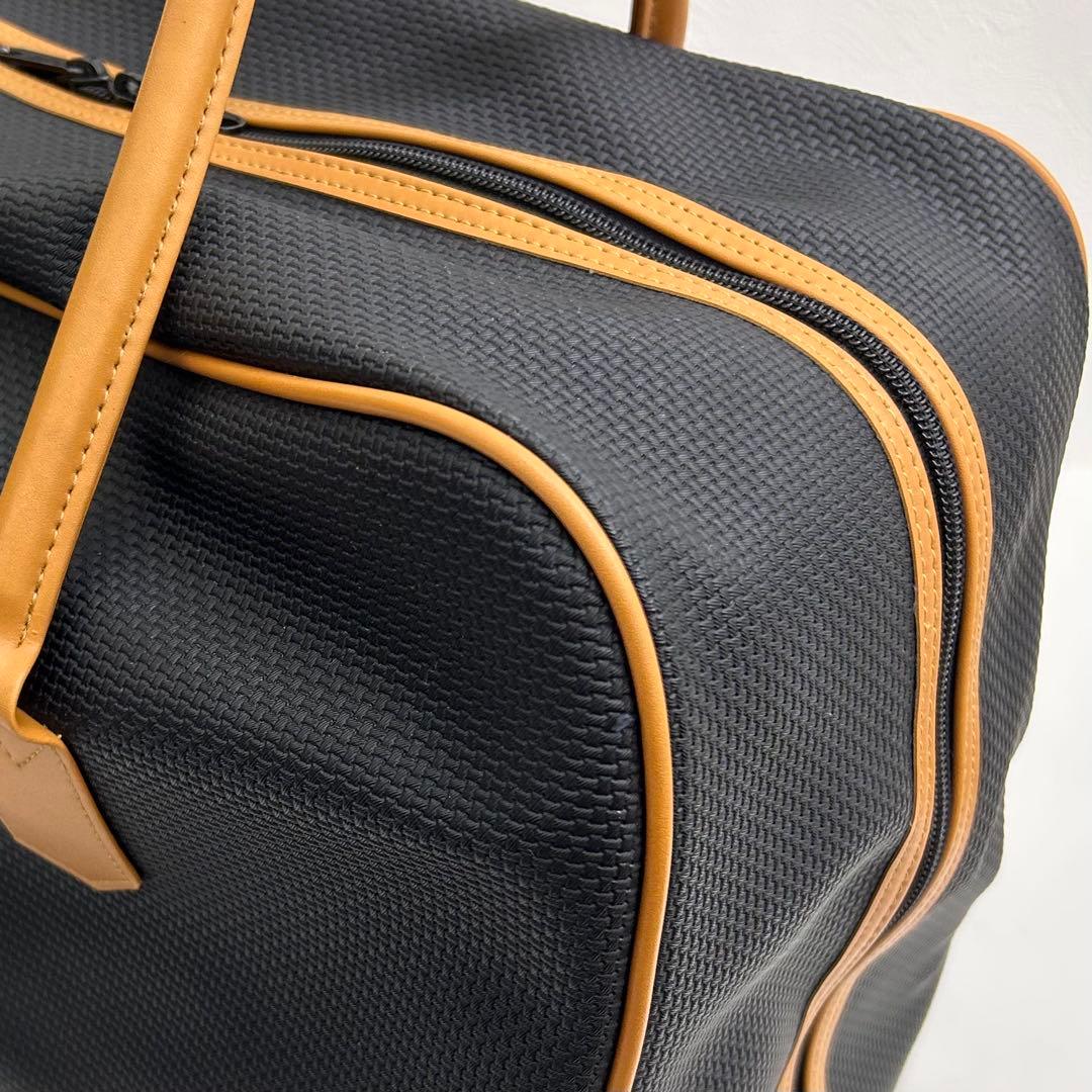 【極上美品】正規店購入品 イヴサンローラン YSL型押し ボストンバッグ 大容量