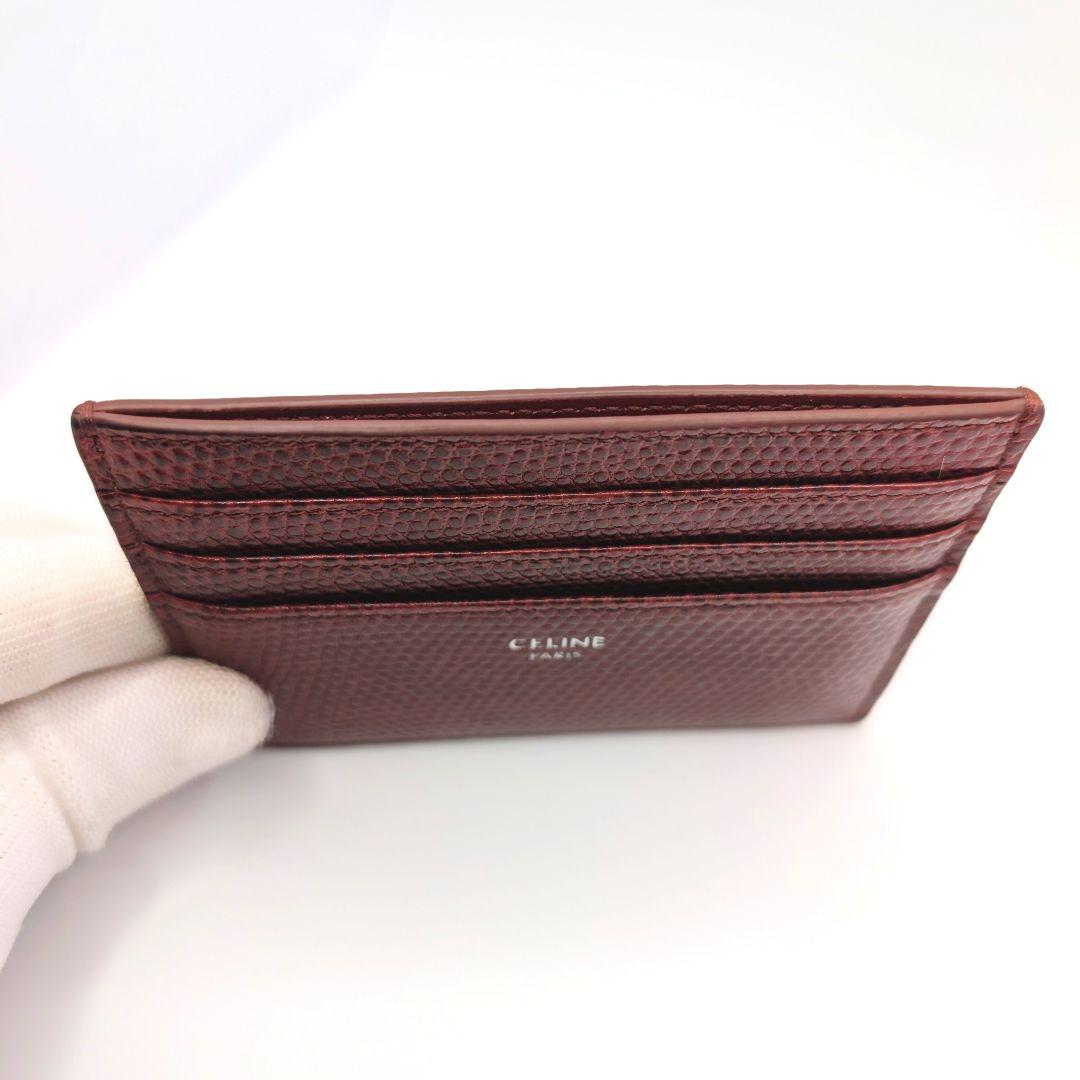 ✨️激レア新品✨️CELINE　ラージカードケース　リザード　エキゾチックレザー