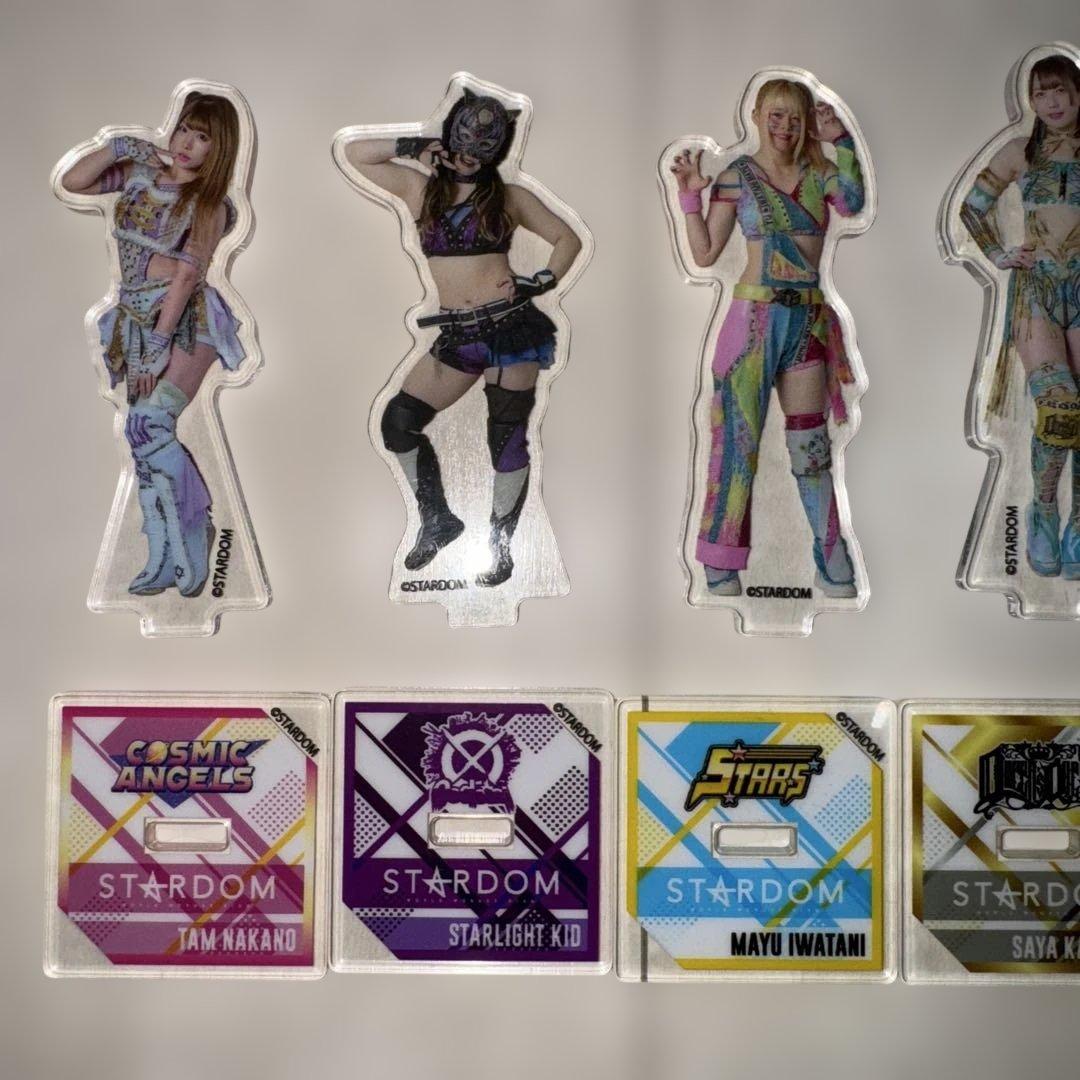 STARDOM フィニッシュ賞　アクリルスタンド6種セット