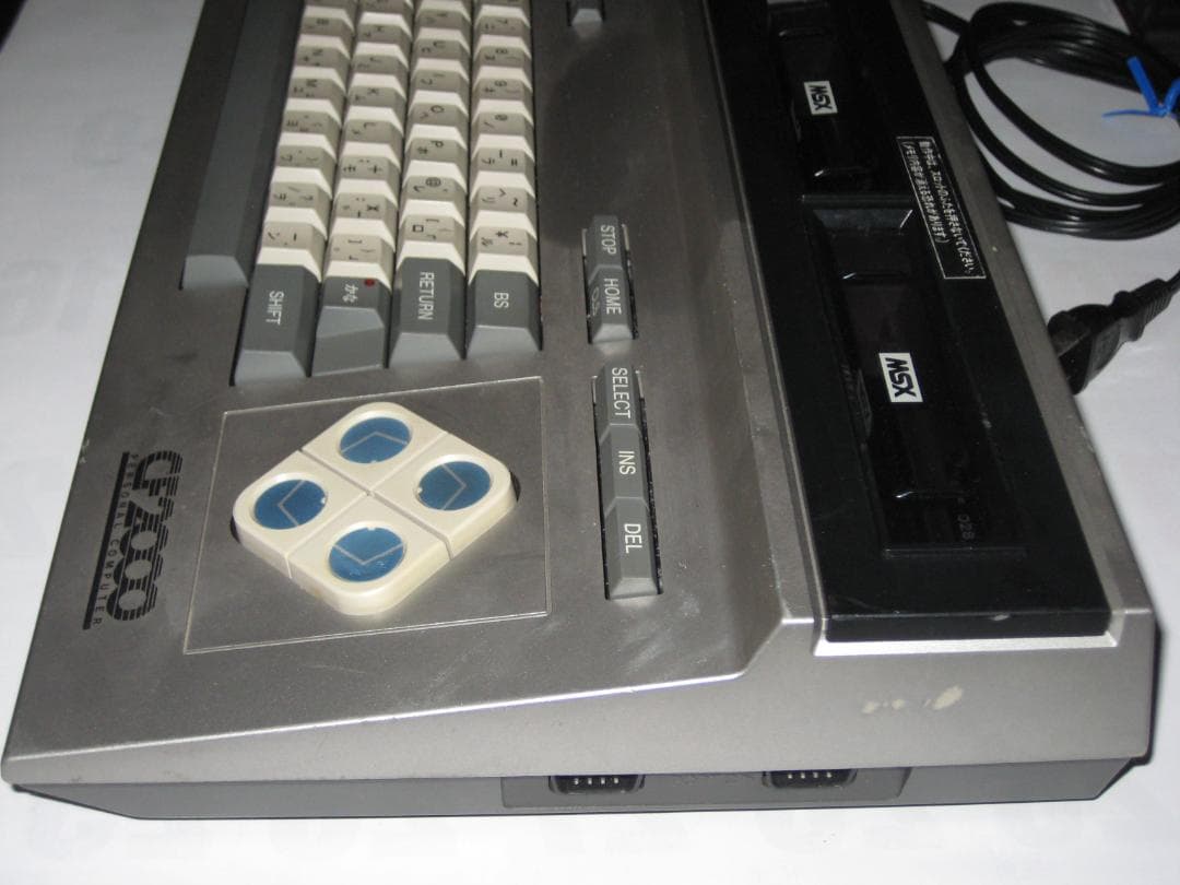 中古　National　CF2000　MSXコンピュータ