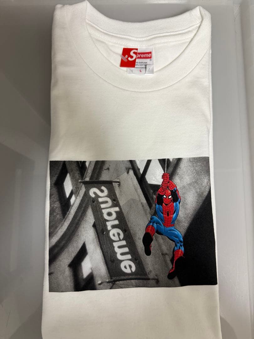 Supreme®/Spider-Man Tee スパイダーマン　White 白色