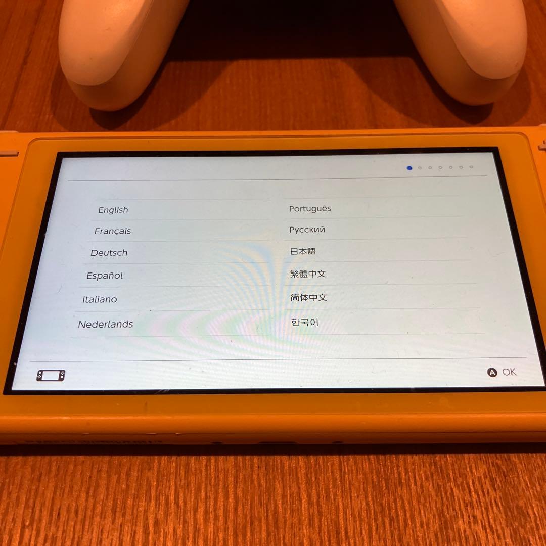 痩*男様 ⭐︎Nintendo Switch Lite イエロー 本体 コントロ