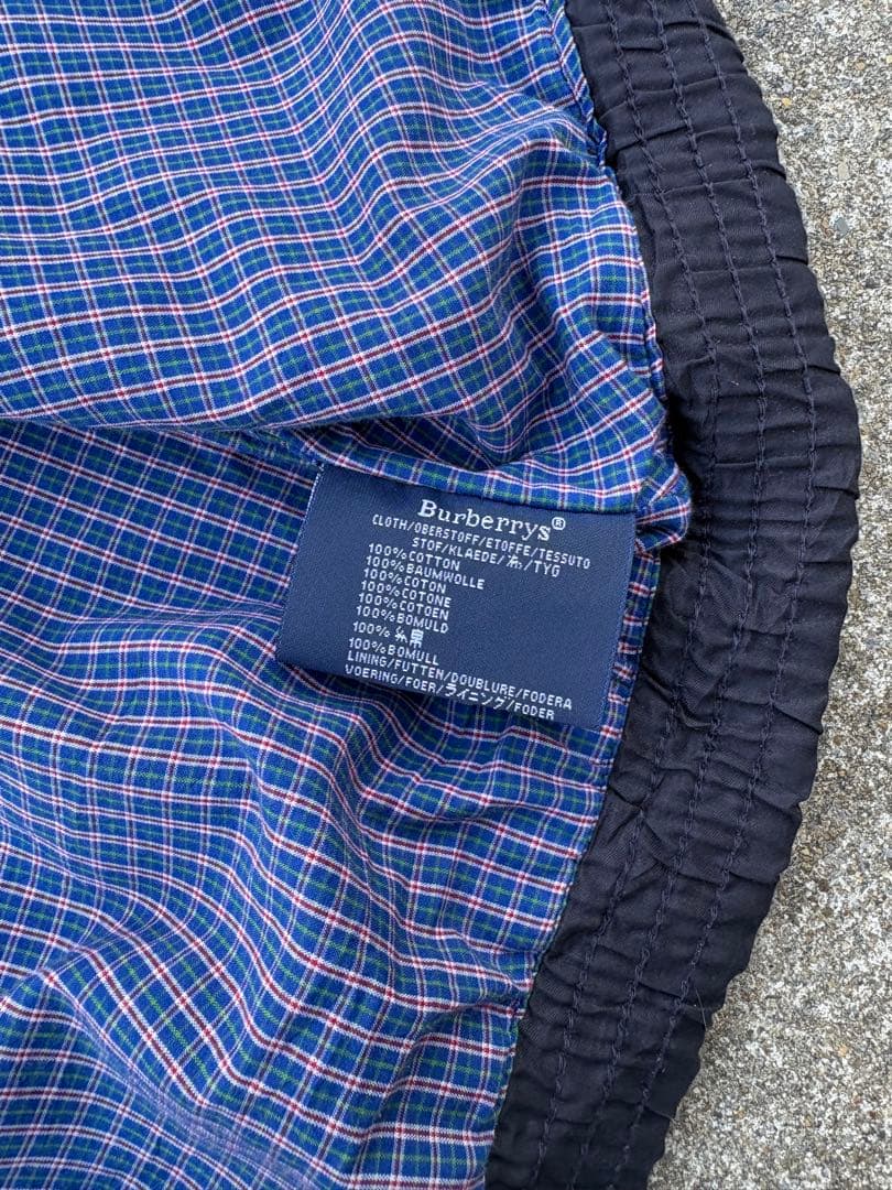 w*a様 Burberry スイングトップ　ジャケット　背面ロゴ