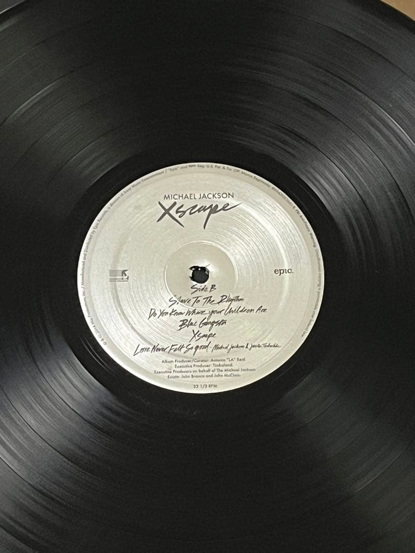 マイケルジャクソン　Xspeace レコード　LP
