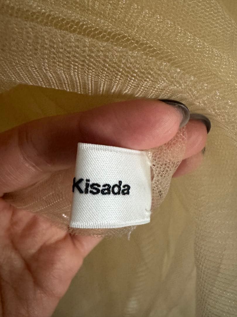 Chika Kisada チュールワンピース（イエローベージュ）