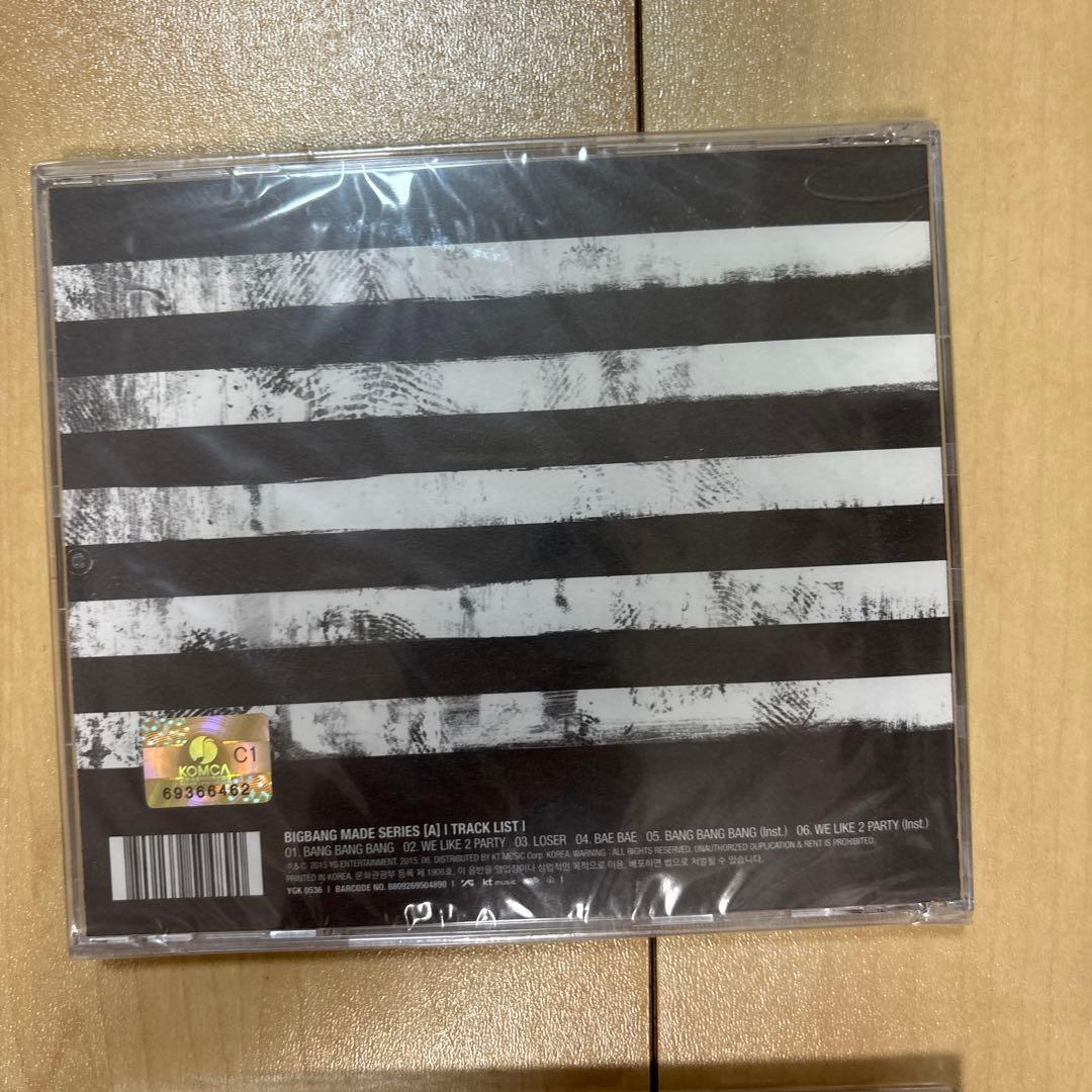 BIGBANG MADE SERIES (m)（a）（d）（e） CD4枚セット
