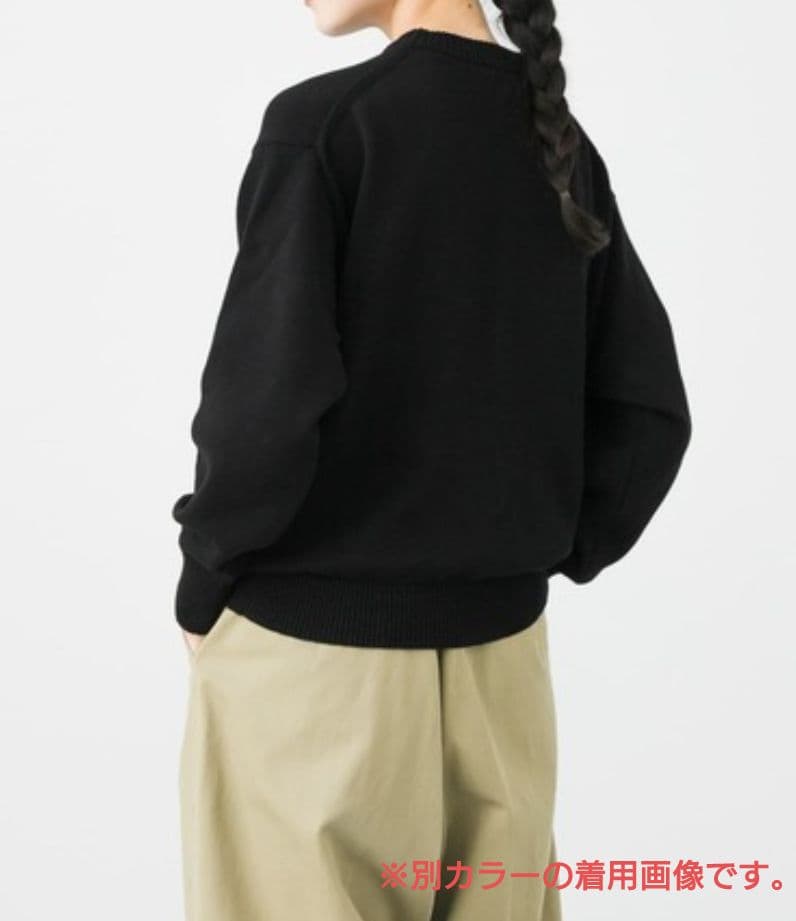 ■美品 かぐれ ドライコットンVネック ニット カーディガン