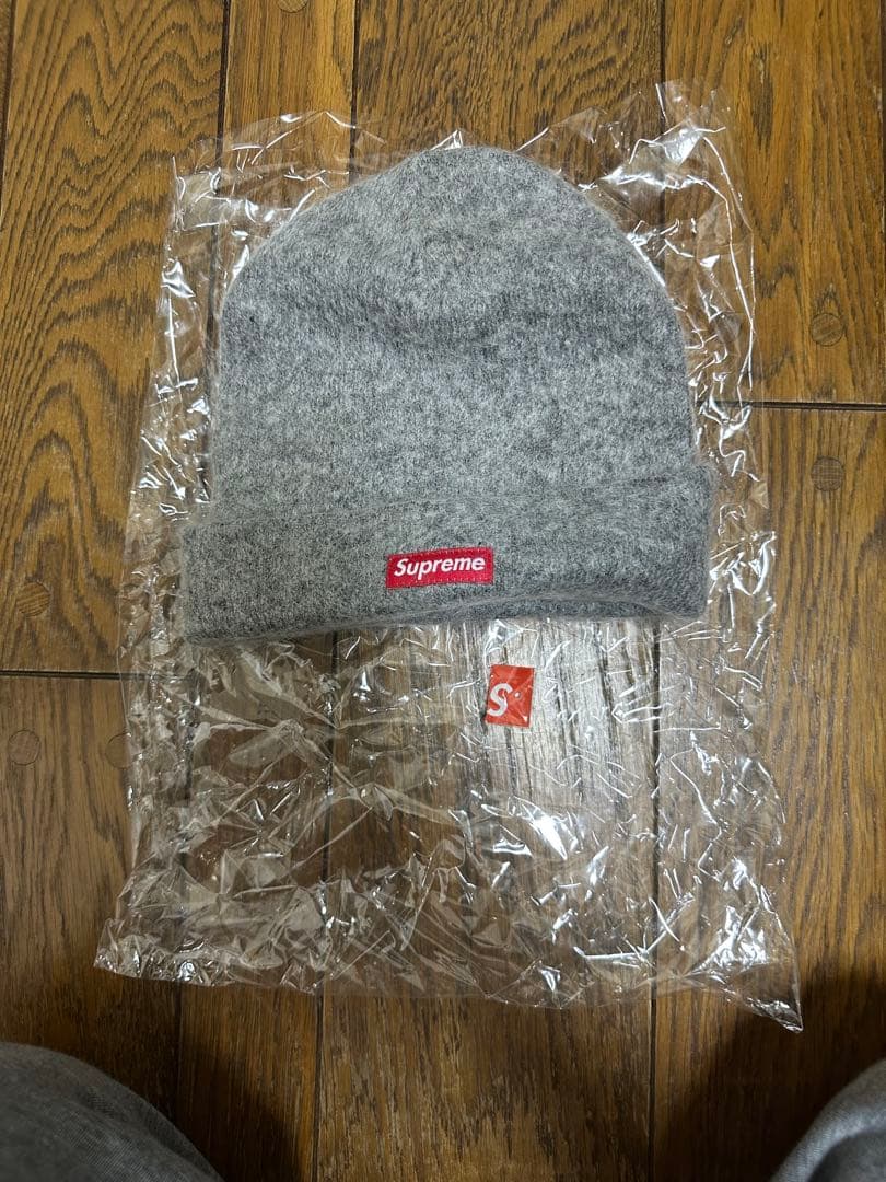 【送料無料】Supreme Mohair Beanie Grey シュプリーム