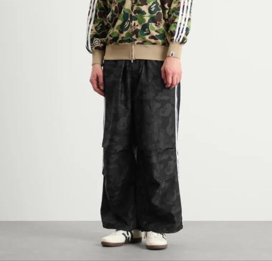 adidas BAPE JACQUARD PANTS ジャガードパンツ　Mサイズ