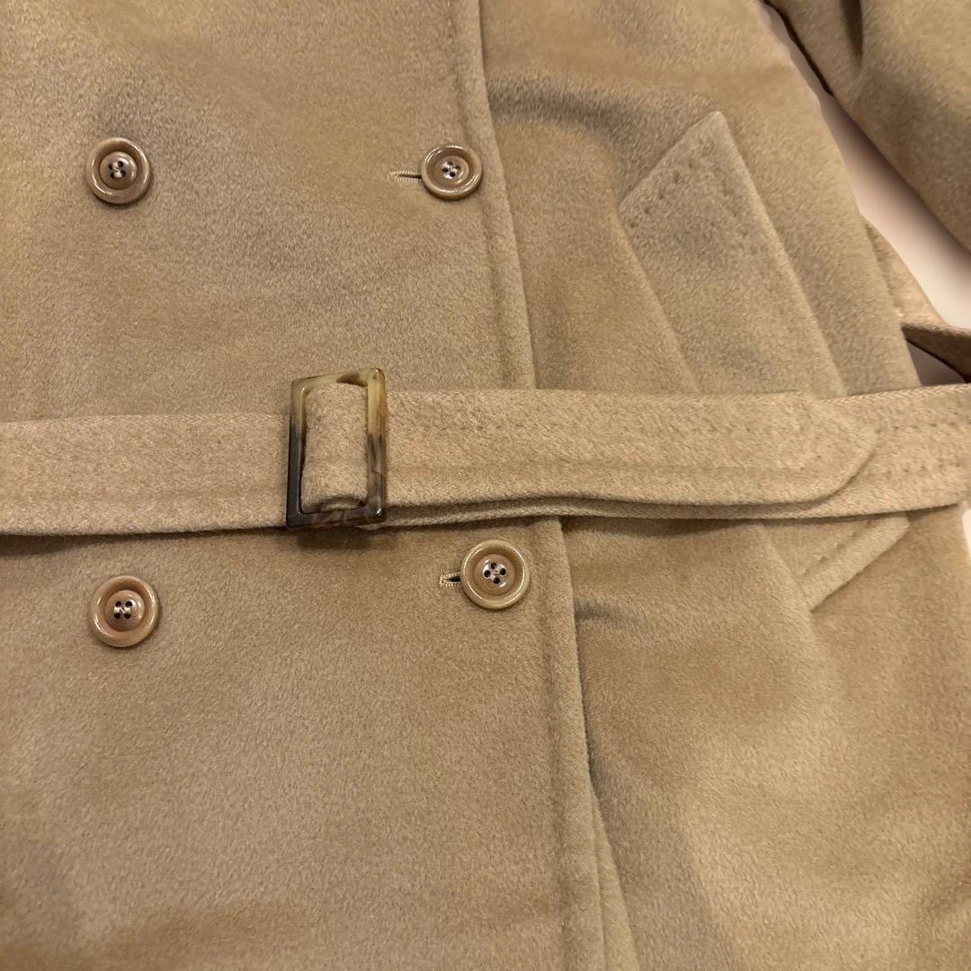 Max Mara カシミヤ混ウールロングコート