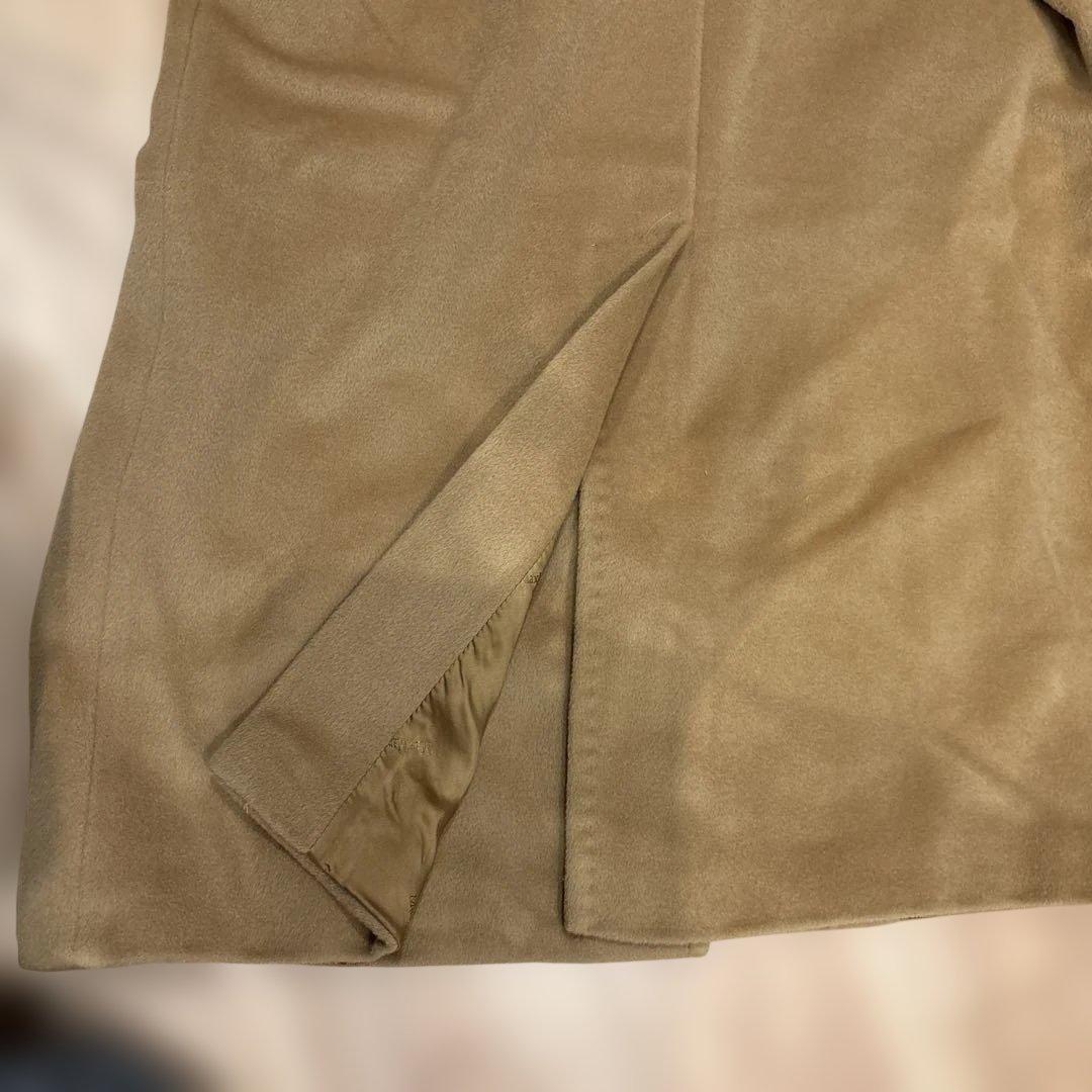 Max Mara カシミヤ混ウールロングコート