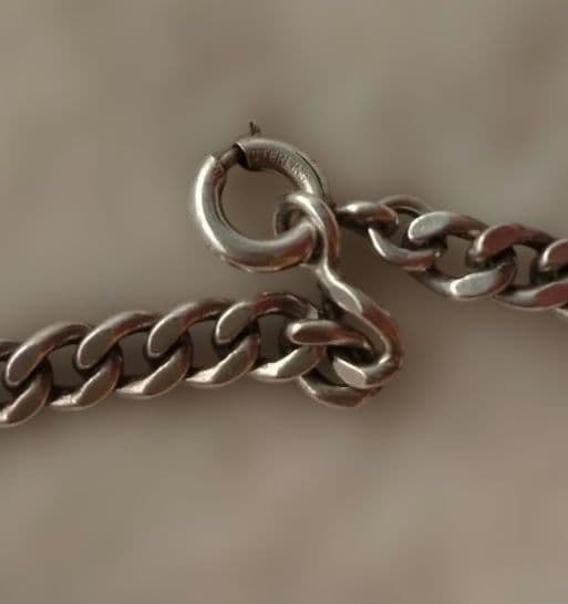 シルバー925 55cm 5mm 喜平　チェーン　ネックレス　sterling